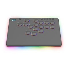 HITBOX キーボード RGB ライトシェイクテーブル 14 キー ストリートファイター 6 ファイティングキーボードはマクロプログラミングと交換可能なキーをサポート