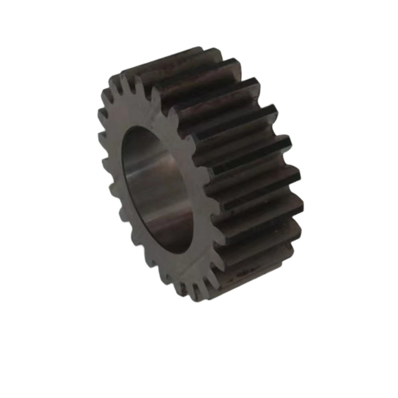Gear industrial machinery transmission parts 45 steel non-standard cylindrical straight gear rack with hard tooth surface