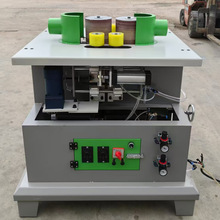 自动闭合双端砂光机木工机械多功能异形侧边抛光机弯曲料砂光机