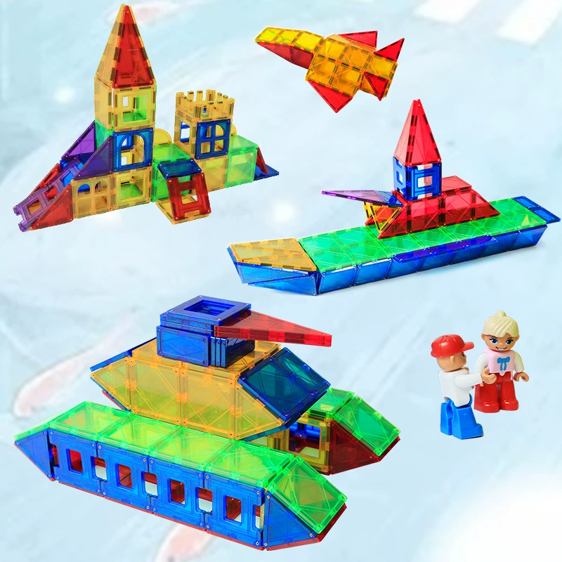 Магнитная игрушка, конструктор, 158 деталей, для 3–8 лет