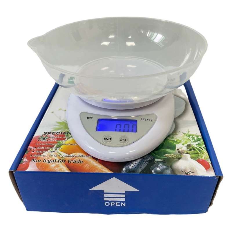 Кухонные весы b05 с чашей, электронные весы, весы для выпечки, высокоточные граммовые весы, портативные весы для продуктов, электронные платформенные весы