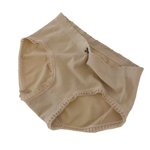 奶油玫瑰2.0润肤裤石墨烯棉裆透气包臀女士中腰三角内裤女