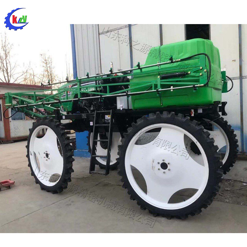 自走式水旱两用打药机农田用四轮打药车小麦玉米水稻大容量喷药车