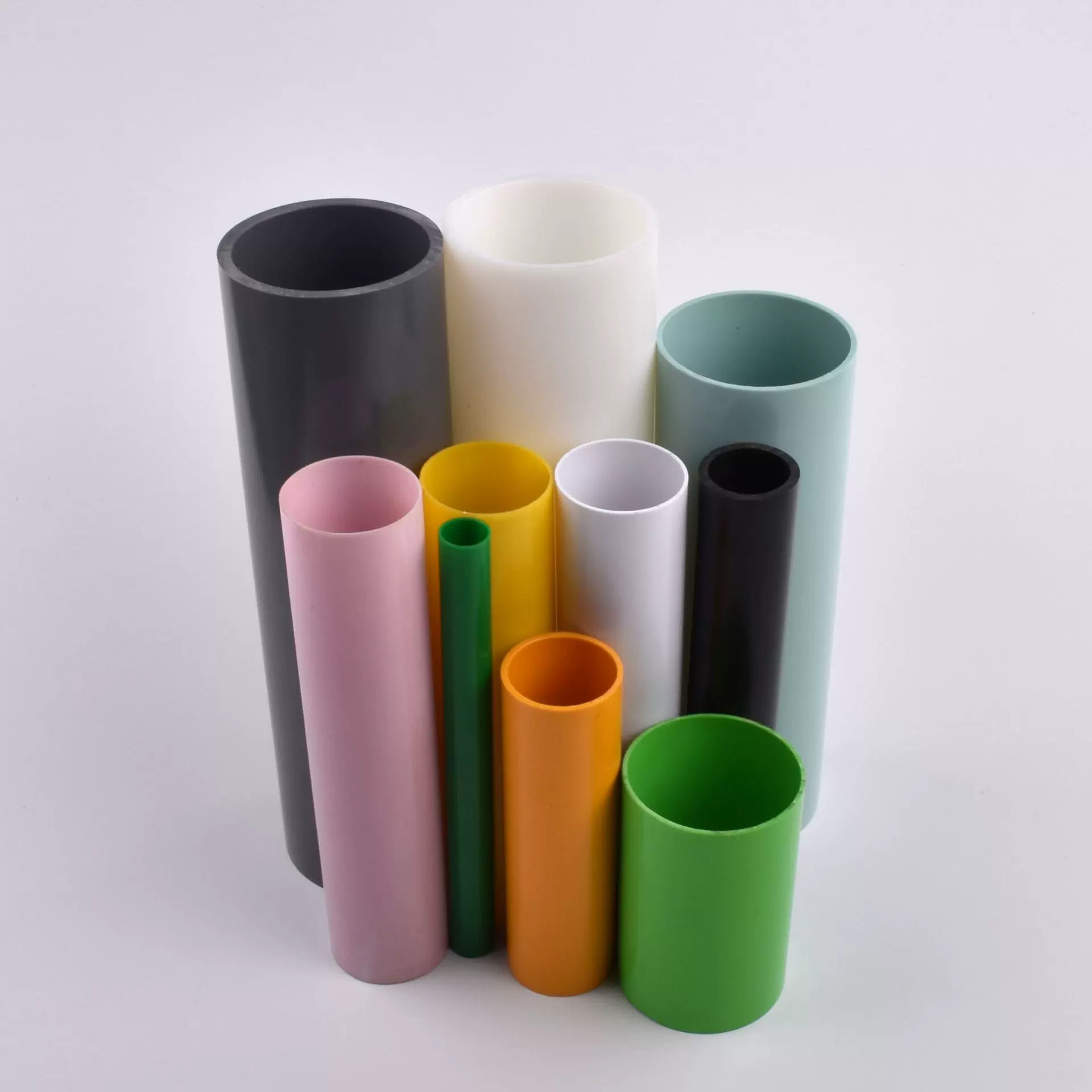 源头厂家彩色ABS塑料管 原色新料abs圆管直管 地插玩具插旗杆管