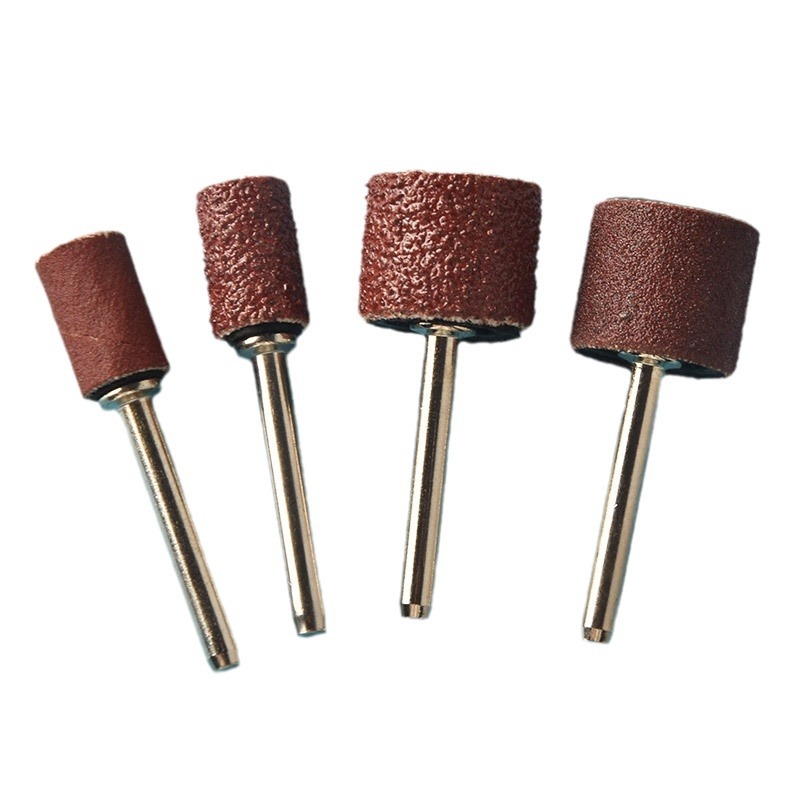 Anillo de papel de lija Cabeza de pulido Anillo de papel de lija Agujero redondo Tallado de raíz de madera Pulido Cabeza de bolígrafo de fricción eléctrica Molino eléctrico pequeño Pluma de pulido de viento Cabeza de pulido