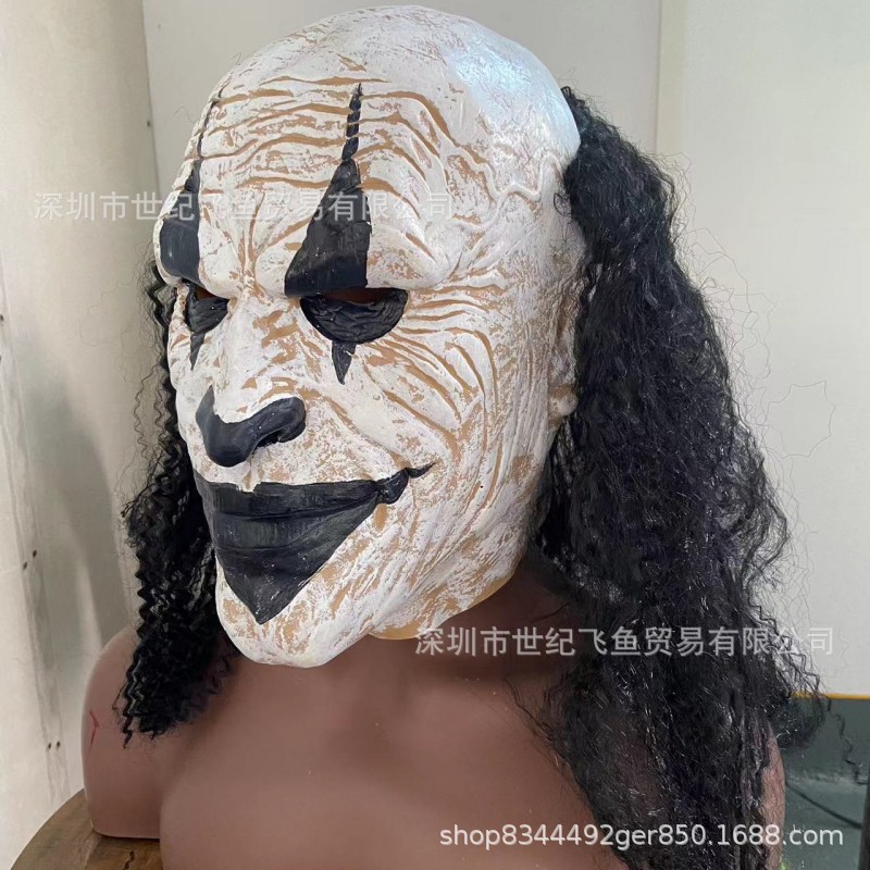 Máscara de Halloween horror gorra de payaso asustador COS accesorios de fábrica venta directa transfronteriza nuevo modelo