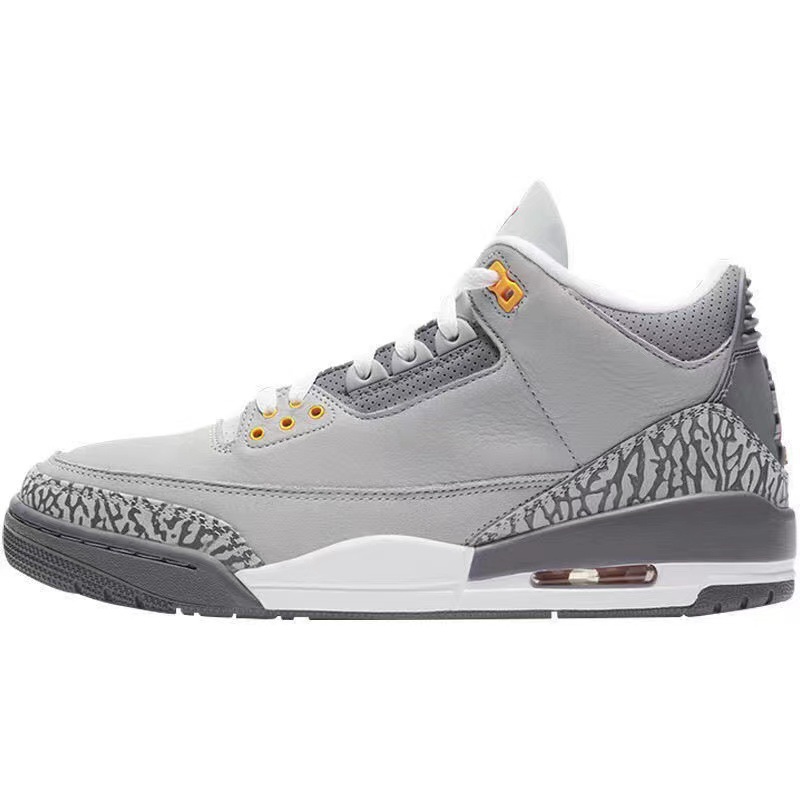 AJ3 negro cemento de carreras azul Fujiwara Hiroshi air mat zapatos de baloncesto Joe3 antideslizante desgaste zapatos deportivos casuales para hombres y mujeres