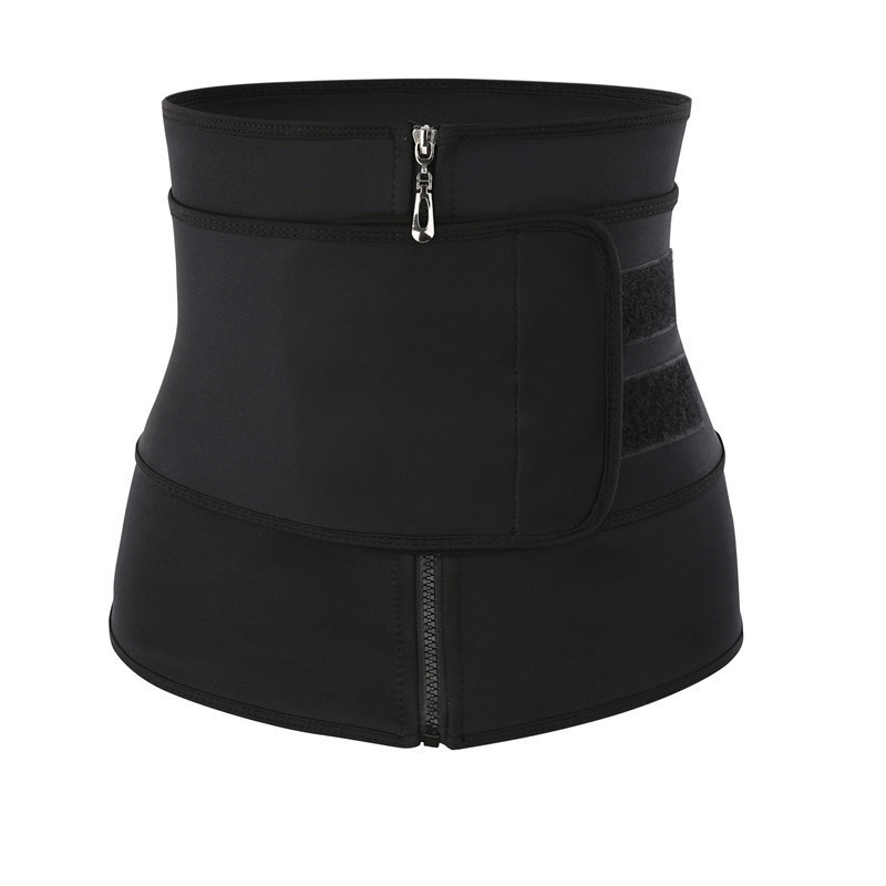 Black [zipper single belt]