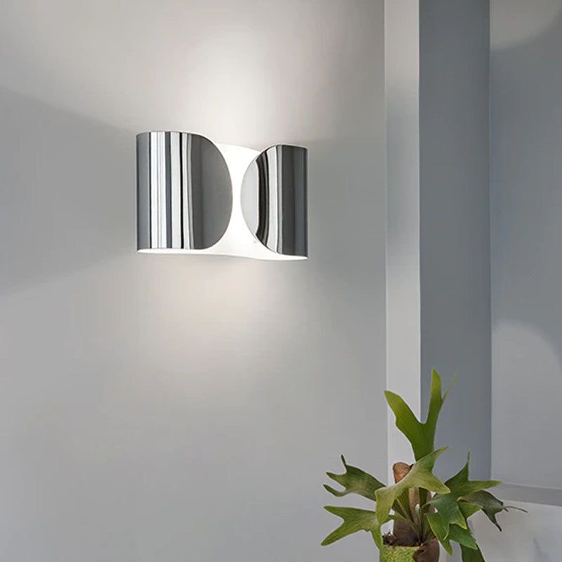 Nordic Designer Stainless Steel Model Room Bedroom Bedside Led Wall Lamp Creative Living Room Indoor Staircase Light Nordic Designer Stainless Steel Model Room Bedroom Bedside Led Wall Lamp Creative Living Room Indoor Staircase Light