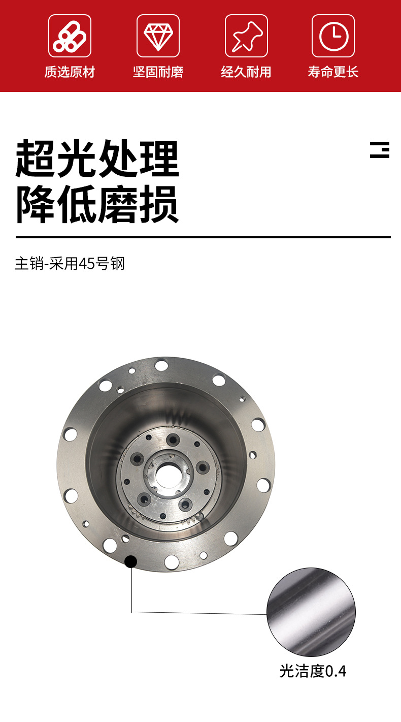 Manufacturer Wholesale Auto Parts Delong Traction Wheel Edge Reducer Assembly Wheel Edge Assembly