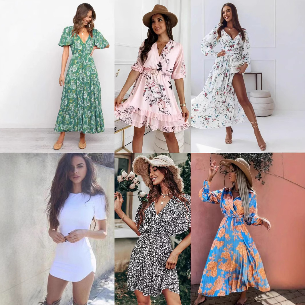 Amazonas vestidos de mujer Europa y América marca de moda Dazy.lovito.yions.shein