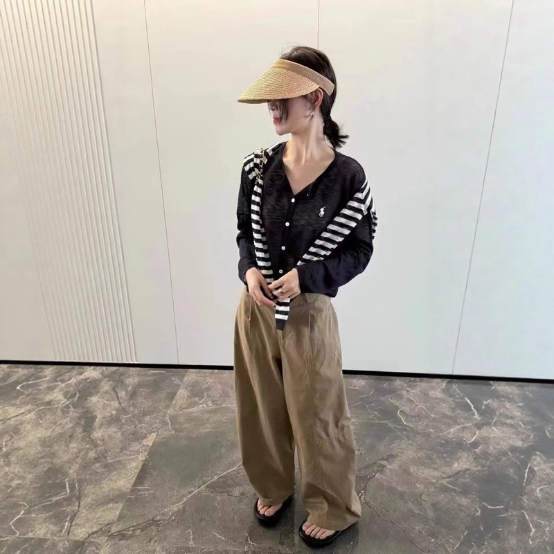 6006【六羊毛】韩系百搭刺绣软糯开衫小李-不退换|undefined