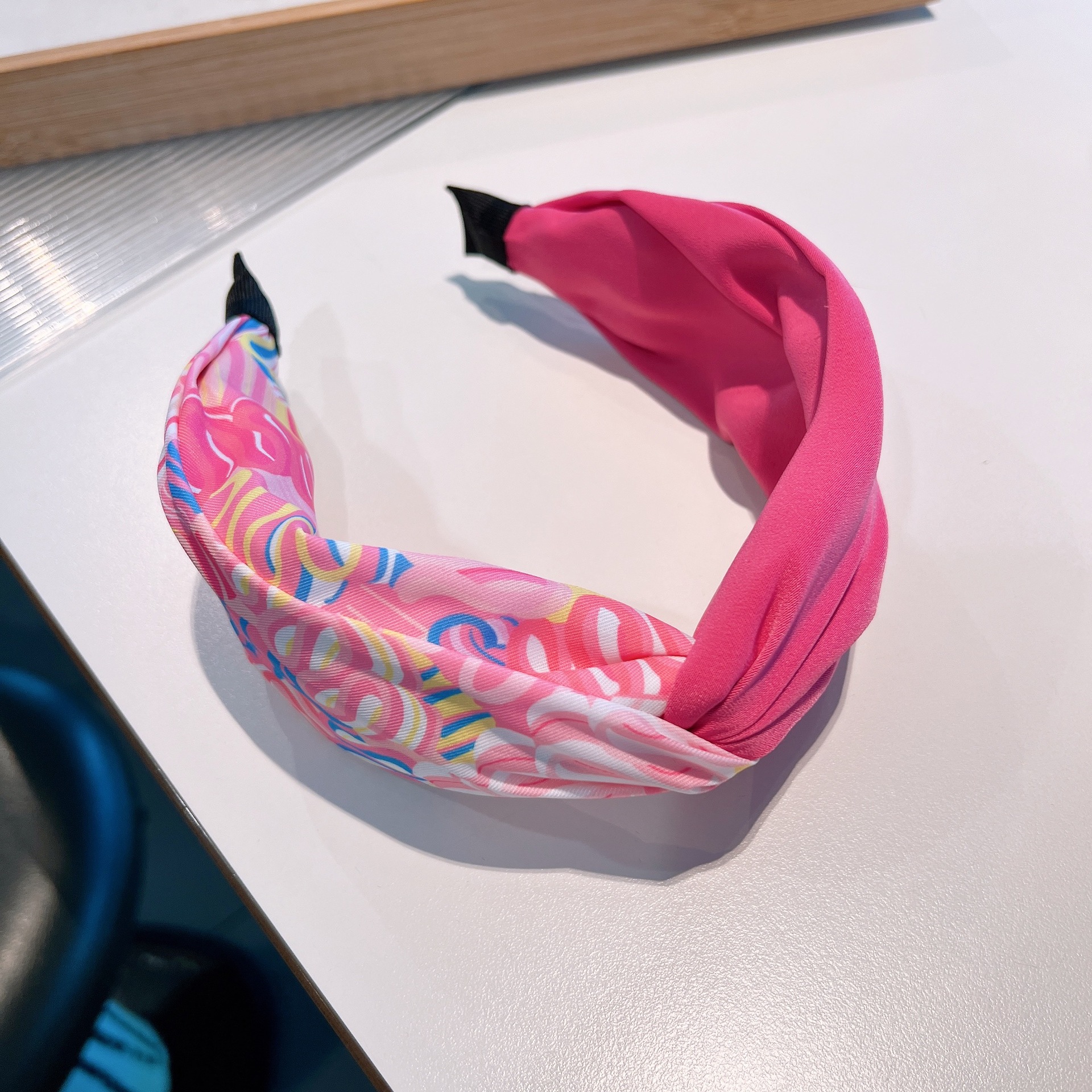 Bow Knot Pattern Women'S Gender Braid Design Simple Style Style Women's Simple Style Bow Knot Cloth Braid Hair Band