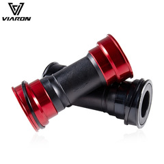 VIARON/Mountain Bike Hollow One-Piece Press-in BB Bearing Hub Bike Parts