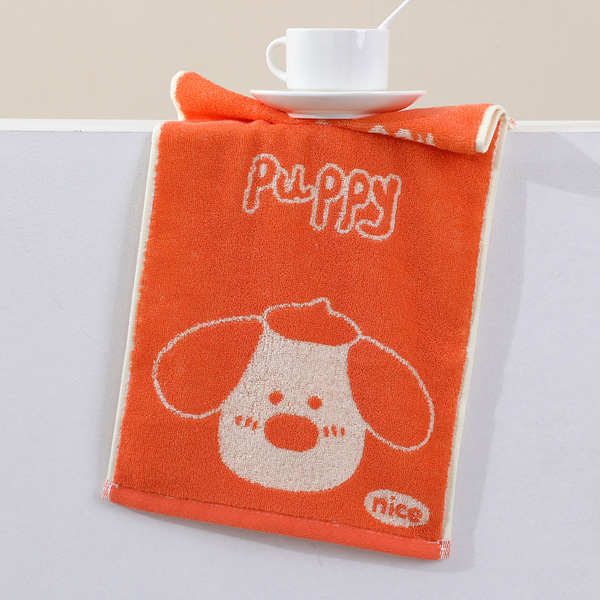 Cotton children's soft cartoon towel for face washing for home use…