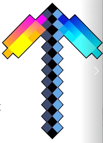 私の世界の周辺の泡のおもちゃの剣の原稿のゲームのレンガの剣の泡の武器のピクセルのおもちゃの模型|undefined