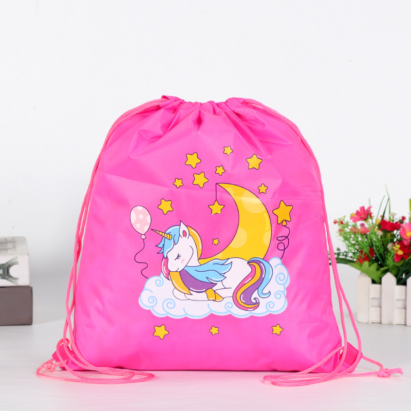 Bolsas de lona impresas a color para publicidad al por mayor, bolsas de algodón, mochilas con cordón, bolsas impresas de gran capacidad para llevar en la mano.