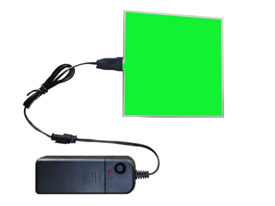 Cold light sheet instrument 12v backlight panel luminous - standard-1010cm-3v-driver-green