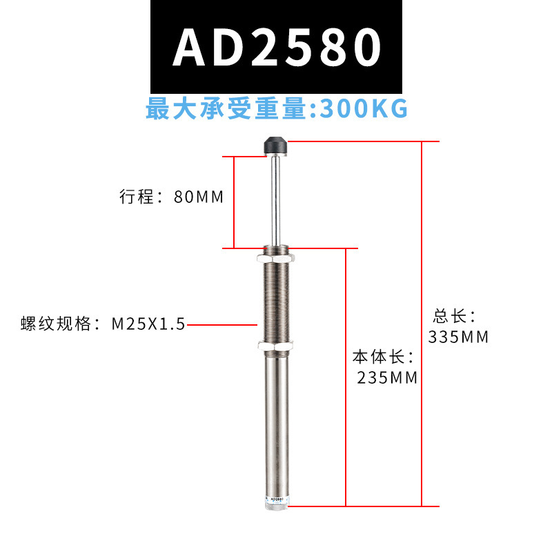 油圧緩衝器油圧ロボット部品ダンパーac/ad/acd/hr/sr/rb/rbc規格がそろっている|undefined
