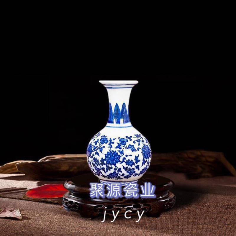 ★★기간 한정 핫 세일★★작은 파란색과 흰색 병♢