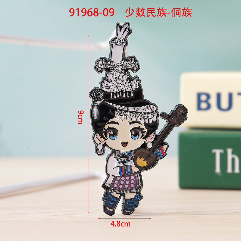 贵州冰箱贴磁性城市旅游文创三层木质滴胶景区工艺品创意冰箱贴|undefined