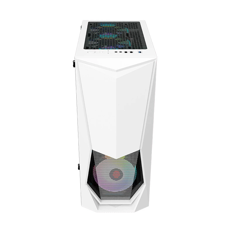 Игровой корпус Zhuifeng ATX с полностью прозрачной панели и отсеком для блока питания, настольная компьютерная система Интернет-кафе, основной корпус в наличии