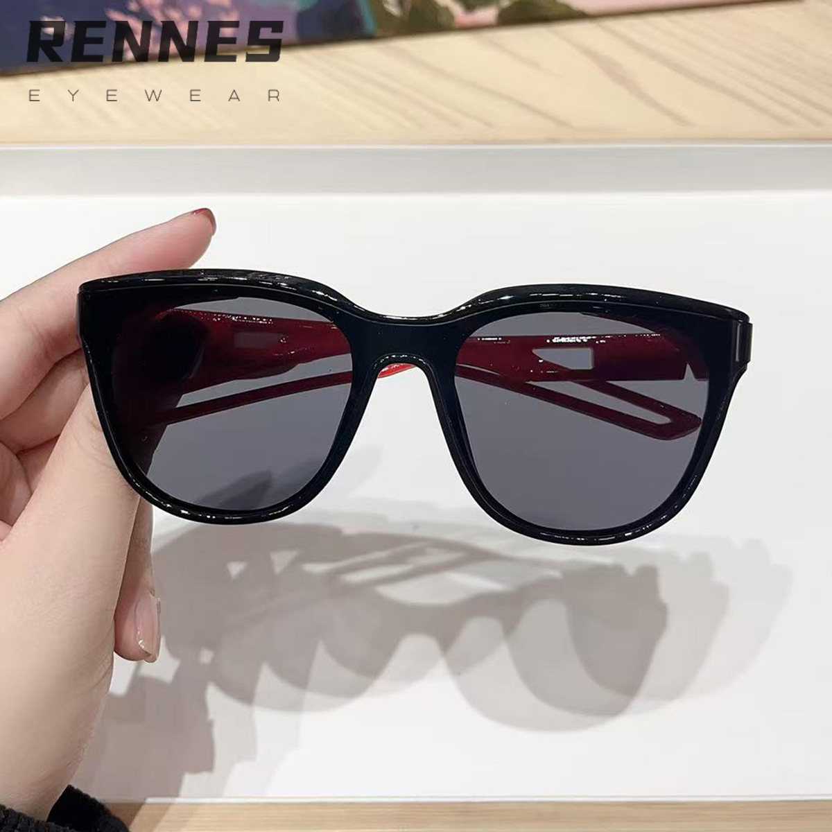 Nuevas gafas de sol cuadradas al por mayor transfronterizas para niños