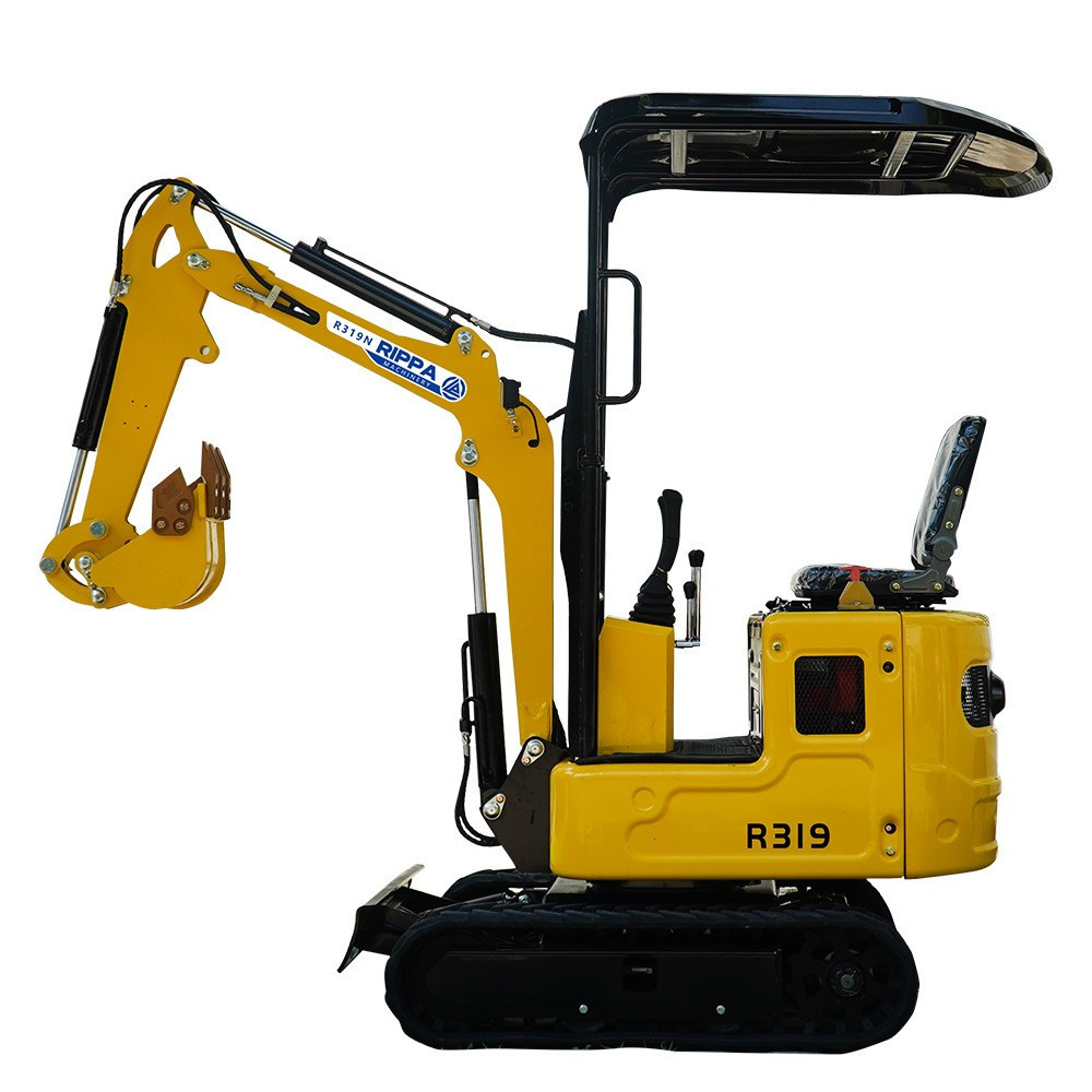 R319 pequeña excavadora Lipai RIPPA puede exportar fuente mini multifuncional micro huerto de montaña micro excavación