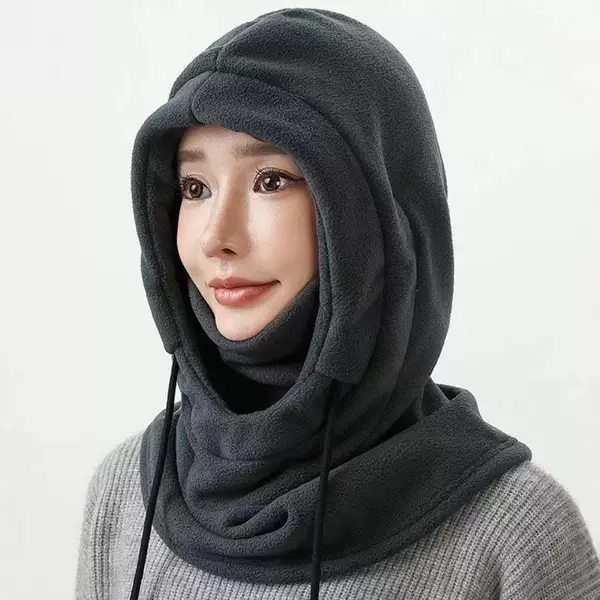 Winter Cycling Windproof Hat Anti-Freeze Ski Cap Warm Mask Hat Neck Warmer Three-In-One Cold-Proof Mask