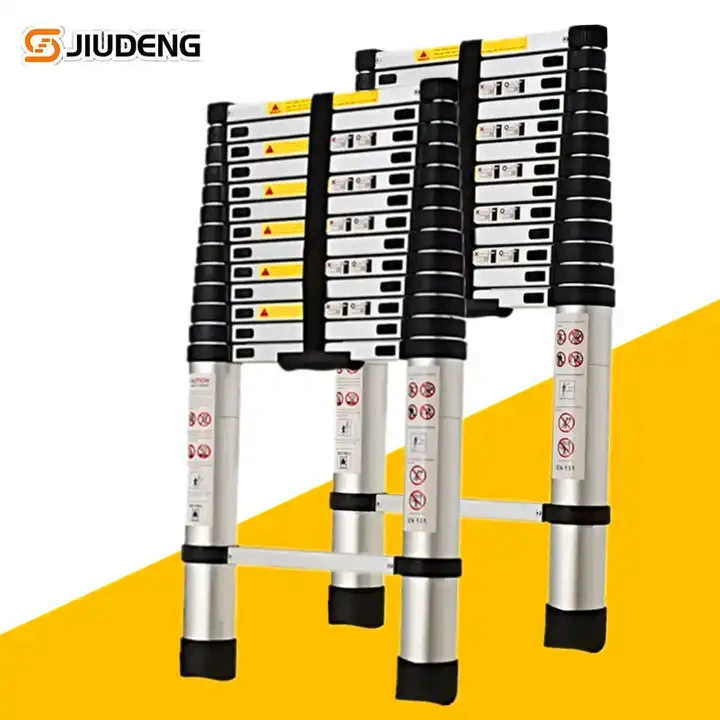 Бытовой односторонний алюминиевый сплав телескопическая лестница