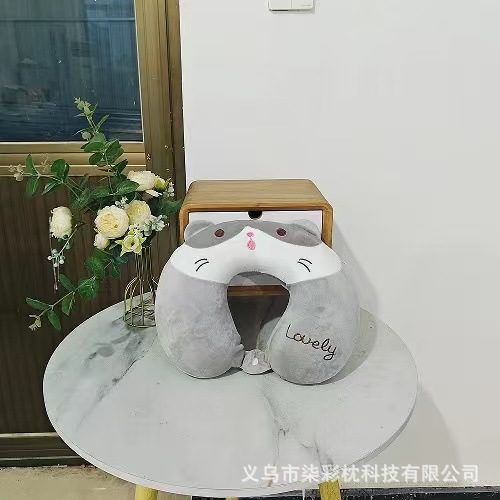 LOVE Cat 그레이 메모리폼 탈부착 및 세탁 가능
