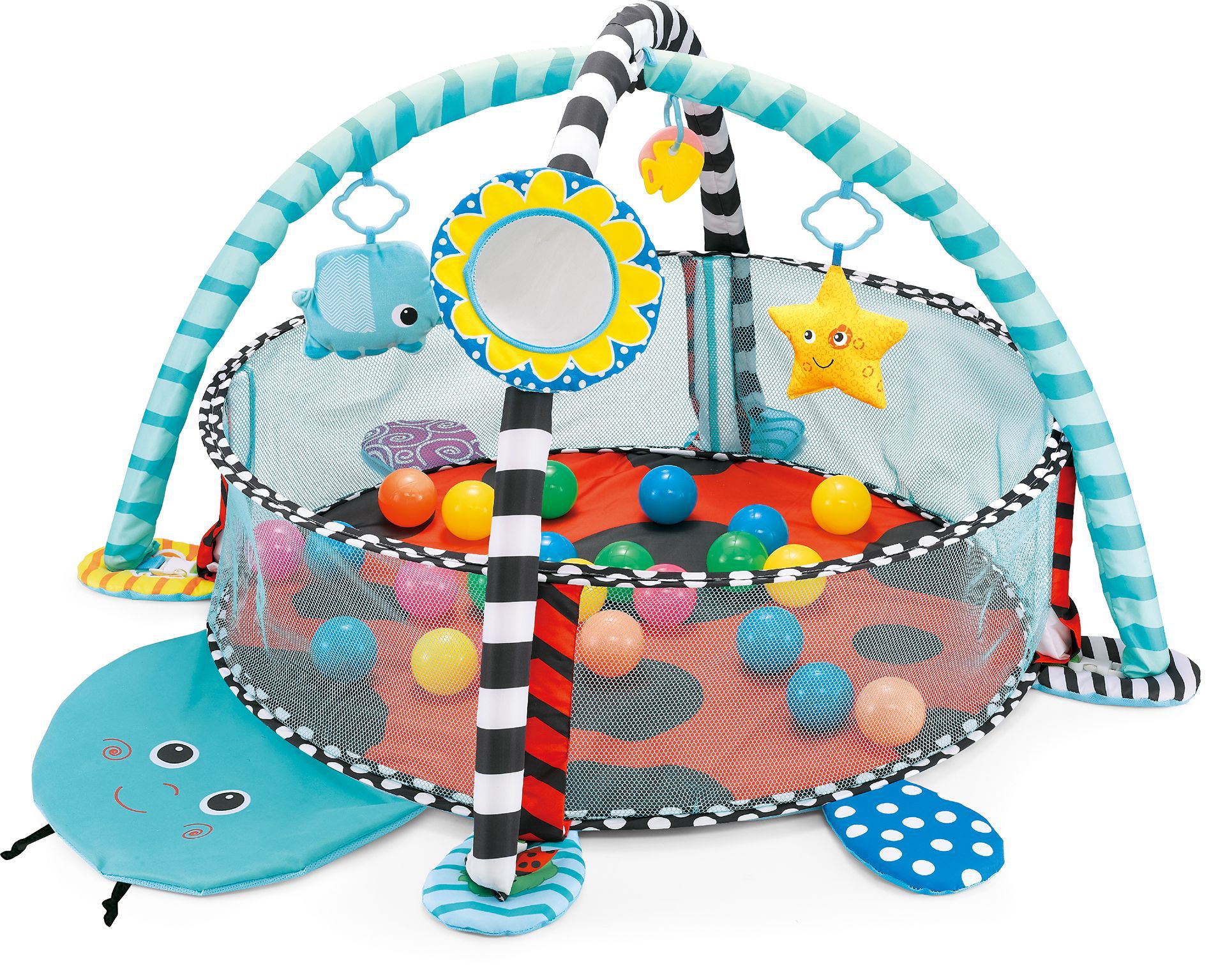 JL629-1D Alfombra de juego Beetle + Ocean Ball