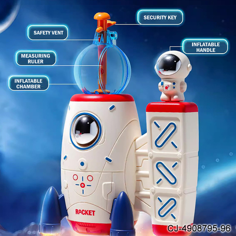 クロスボーダースペースロケットマジックボールボボルインフレータブル子供の教育バルーンスティッキーフレッシュクリエイティブ手作りDIYプレイ|undefined