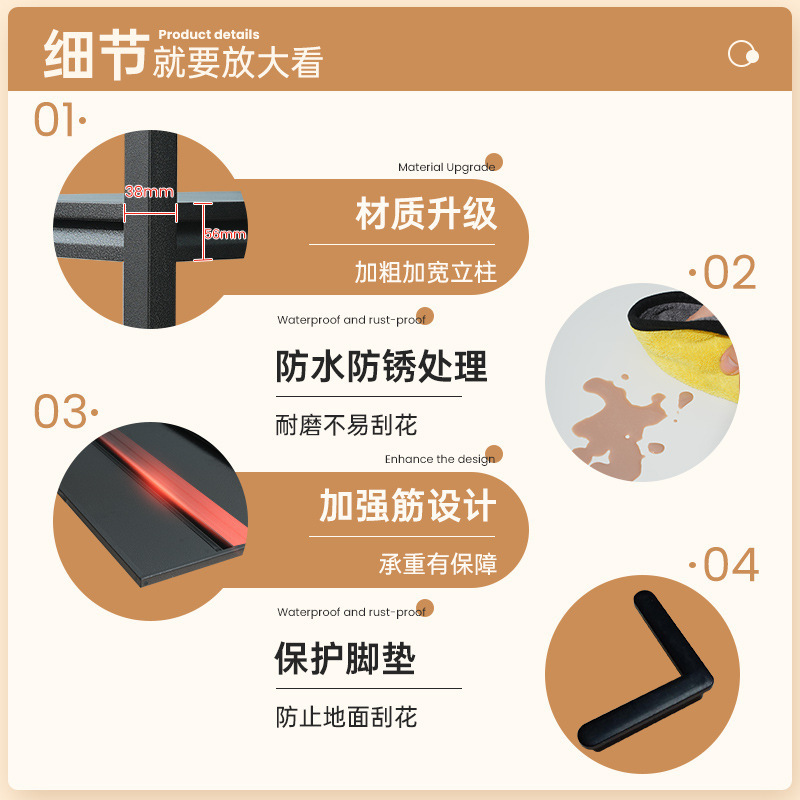 家庭用棚棚棚多層床置き倉庫ベランダ貯蔵室雑物間商用スーパー鋼製収納棚|undefined