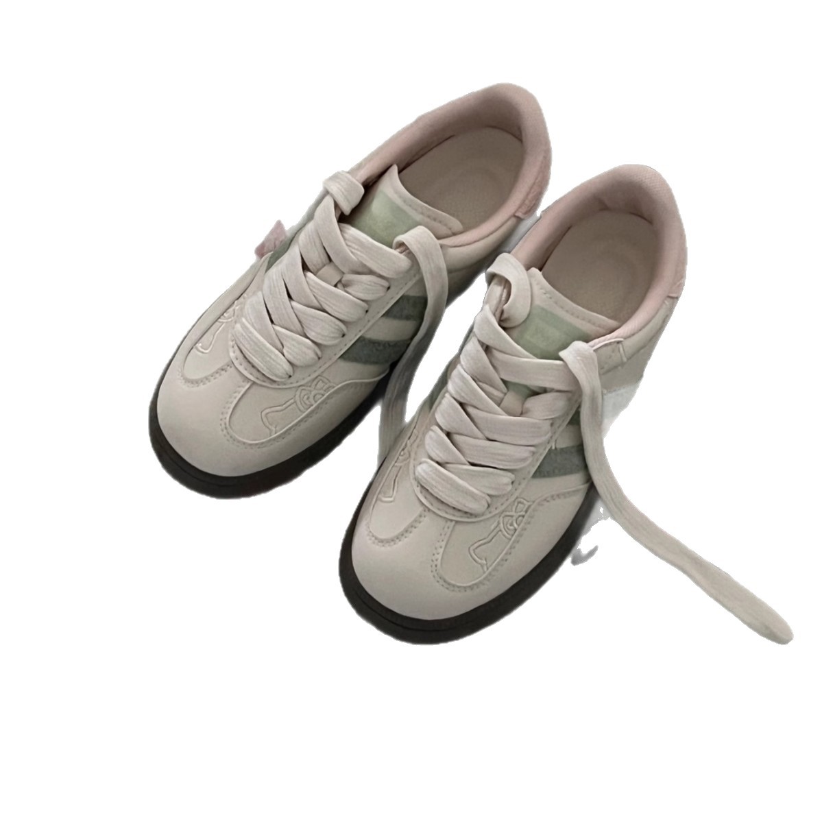 Cute Kitty Gato zapatos blancos para mujeres 2026 verano nuevo skate de verano nicho universal zapatos deportivos casuales