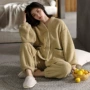 保暖宽松新款女士家居服