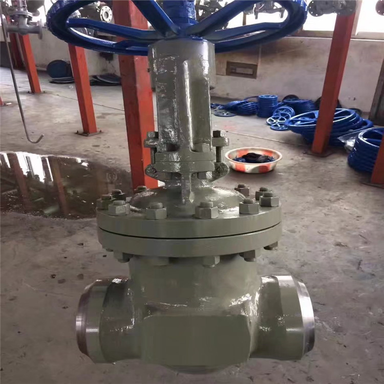 Z61Y-40I 手动焊接明杆楔式闸阀 铬钼钢焊接闸阀 DN200