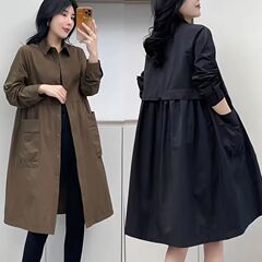 欧货高档风衣女中长款2025春秋新款时尚显瘦气质宽松百搭外套潮