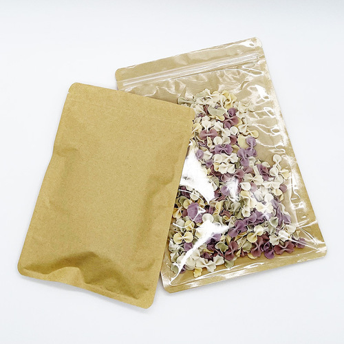 Factory-direct supply: Kraft paper yin-yang bone-shaped bags, food-grade translucent self-sealing bags, herbal tea & medicinal herb packaging bags, and jewelry storage bags.