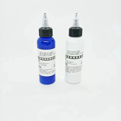 Auto glass repair liquid – polishing agent - 100ml-cleaning-agent-100ml-restoration-agent