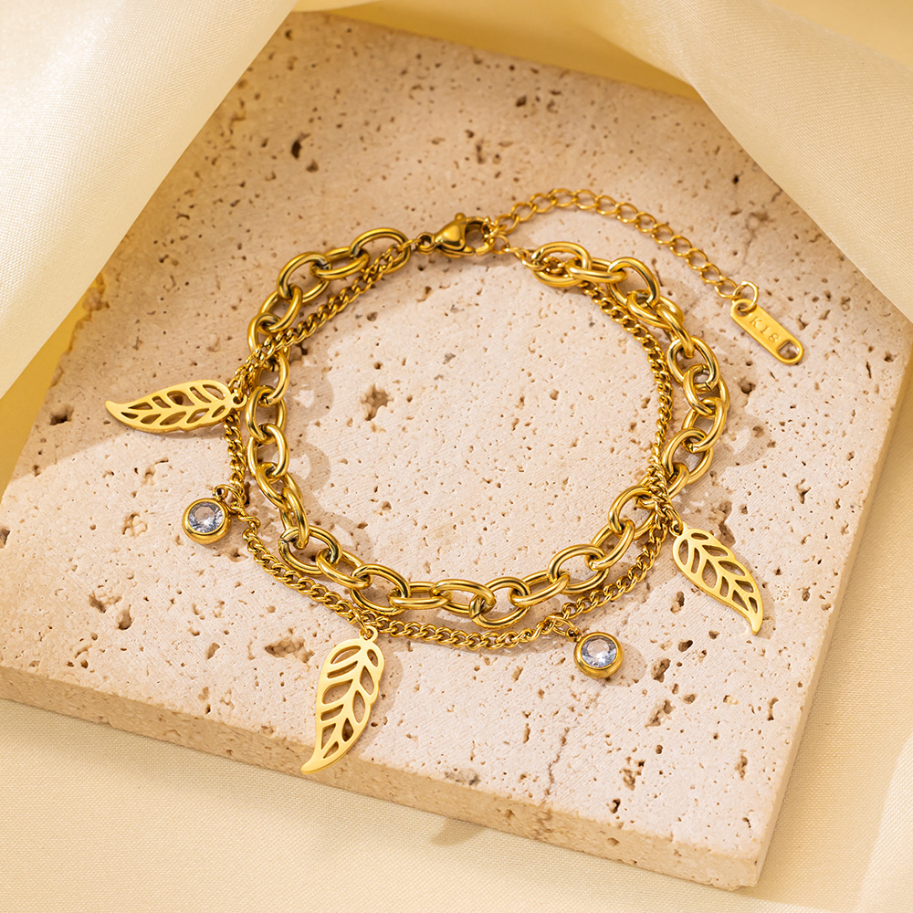 25g Weight 0.03µm-0.05µm Gold Plating Thickness PVD Coated Gold Plating Process 18K Real Gold Plated Plating Material 304 Stainless Steel Pendant Material Zircon Inlay Material Bracelets Classification 304 Stainless Steel Chain Material Cuban Link Chain Curb Chain, box chain, Twisted Rope Chain, snake chain, figaro chain Chain Type 1 Piece Quantity Daily Occasion 304 Stainless Steel Material Eye, Flower, Butterfly Pattern Women's Gender Casual, Simple Style Style Enamel, Inlay Craft Casual Simple Style Eye Flower Butterfly Titanium Steel Zircon Bracelets In Bulk 23