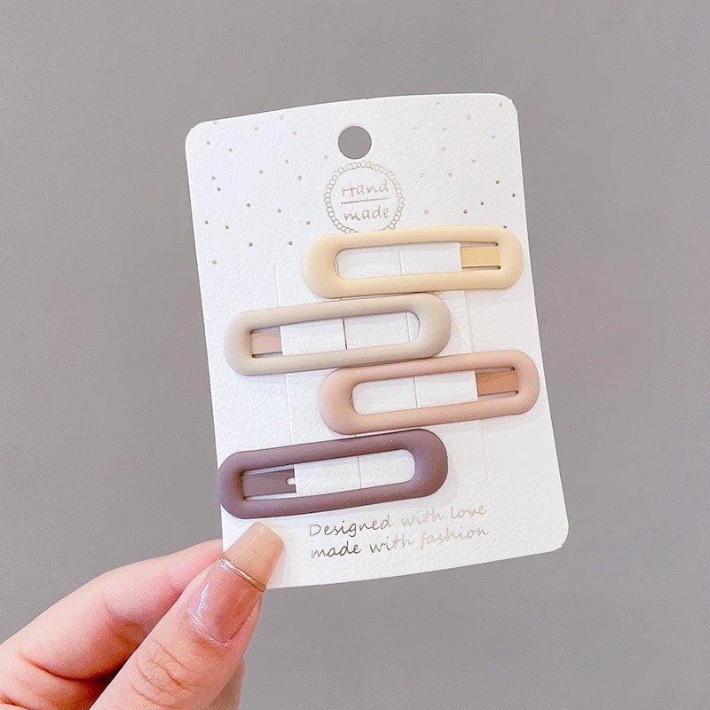 Color para niños lindo pequeño bb clip niña flequillo clip de cabello roto horquilla para bebé tocado de niña estrella horquilla