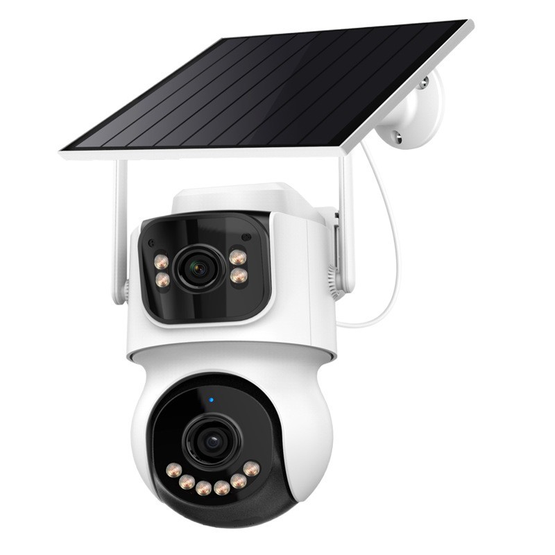 Cámara de monitoreo solar de toda la vida sin flujo 4G monitoreo remoto al aire libre impermeable
