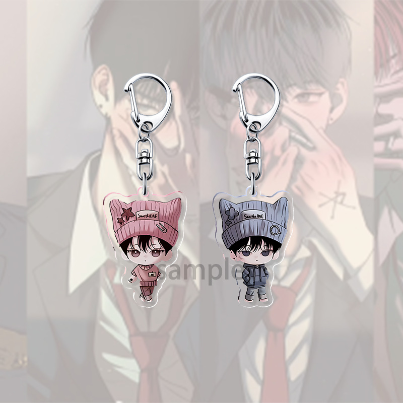 Korean Comic Monday's Savior Peripheral Keychain Yuan Yao Sun Ju Yun…