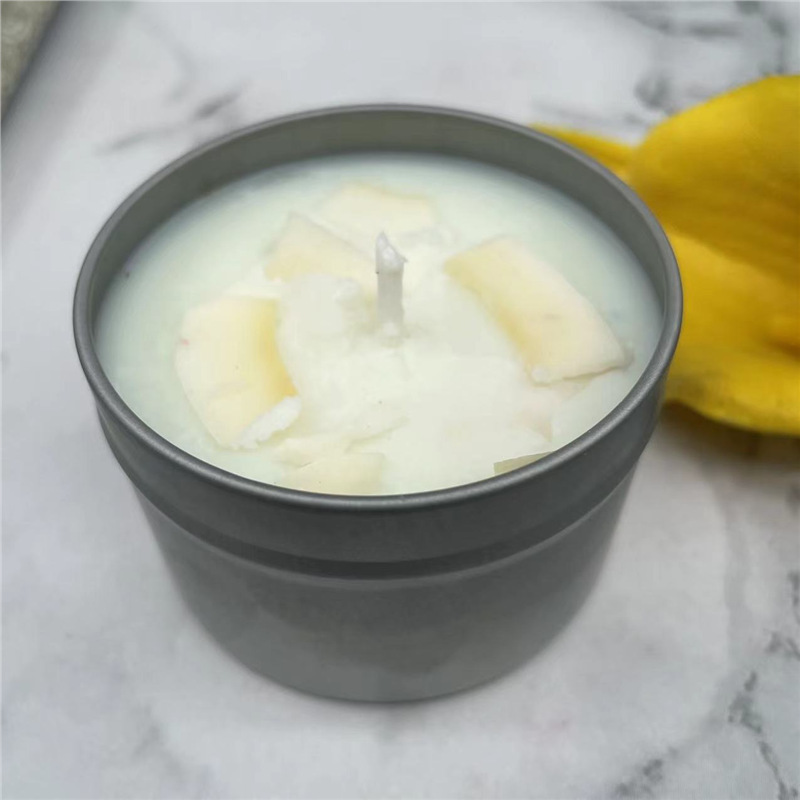 Vela de cera de soja para aromaterapia, salvia, cedro, madera sagrada, rosa, lavanda, purificación interior, lata de aluminio, tabletas de cera para aromaterapia