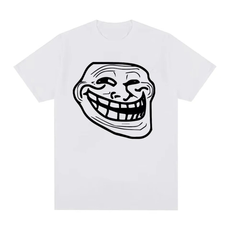 Men's and women's short-sleeved cotton t-shirts with funny emoji designs, retro fashion angry face t-shirt designs for male couples Men's and women's short-sleeved cotton t-shirts with funny emoji designs, retro fashion angry face t-shirt designs for male couples