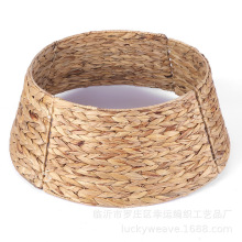 厂家直销水葫芦草编织圣诞树裙树围葫芦草编织圣诞树底座围栏