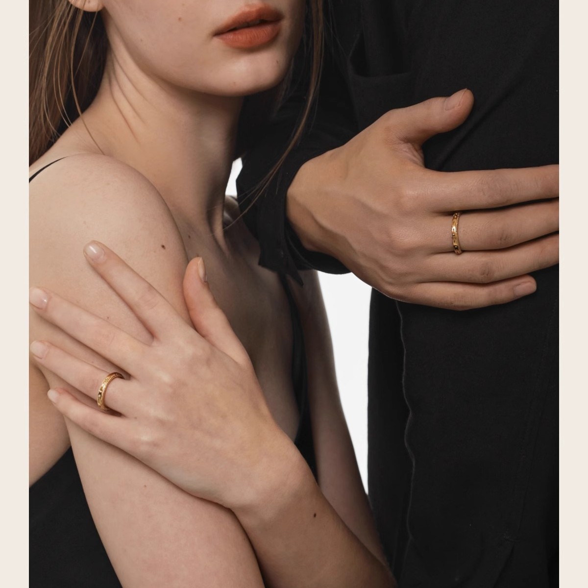 Anelli in argento puro 999 con codice Morse LOVE per uomo e donna, semplici anelli a fascia, anelli aperti leggeri e di alta qualità_voghion.com