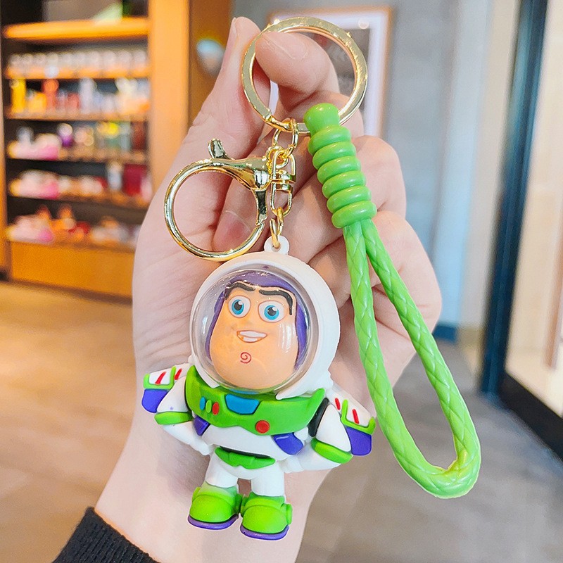 Dibujos animados pvc serie de anime llavero juego de marea muñeca llavero de coche bolsa colgante máquina de garra regalo al por mayor