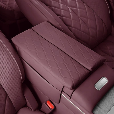 Armrest box pad Box Heightening Protective Cover, Original - nio-es9-sumu-red